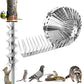 2Pcs Trimmable Stainless Steel Bird Spikes for Outdoor Pigeons and Other Small Birds