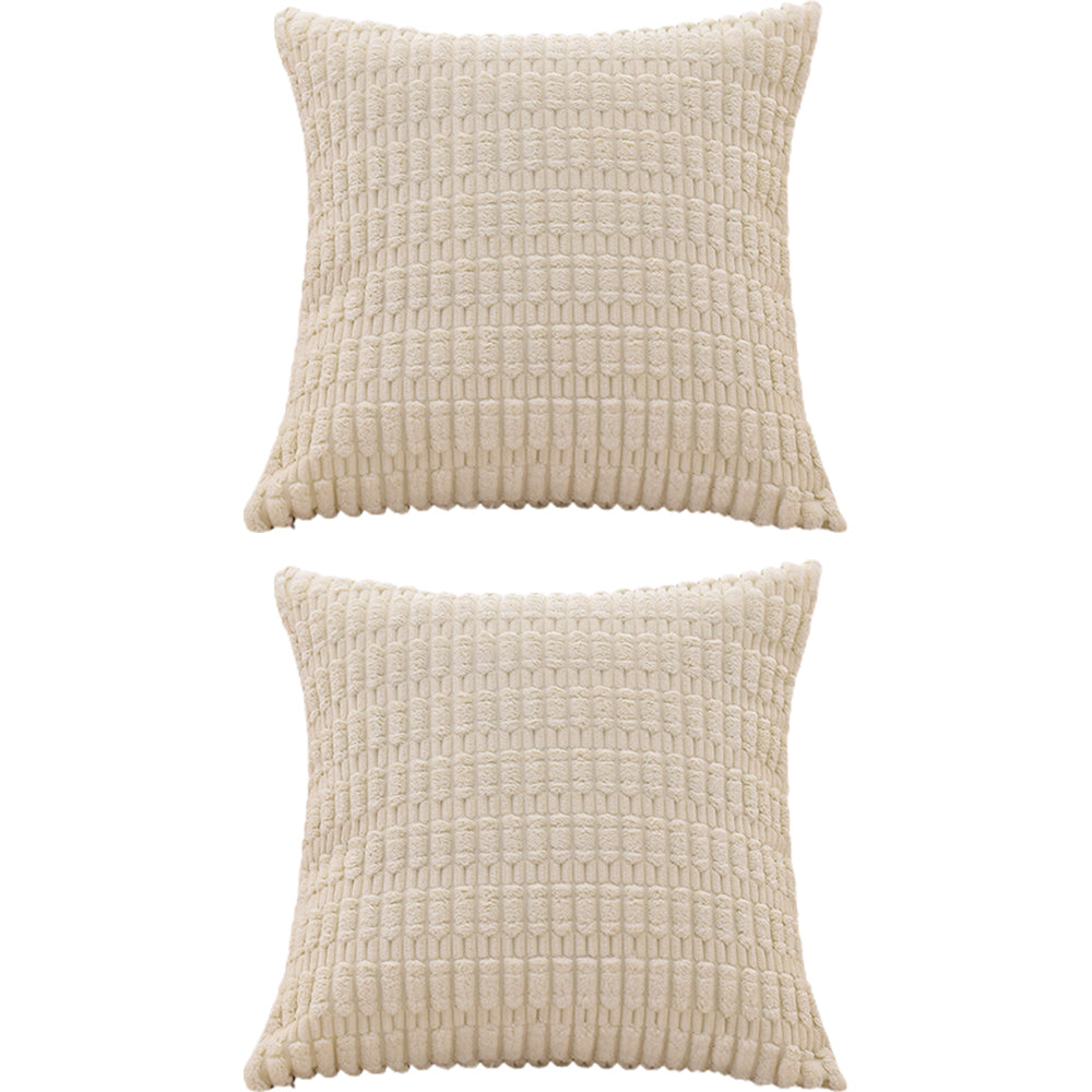 Neutral Decorative Throw Pillow Cover for Living Room Couch