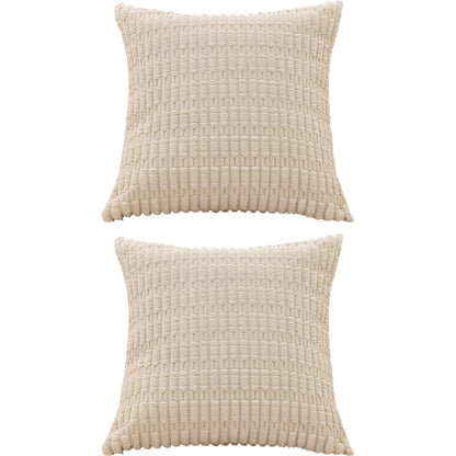 Neutral Decorative Throw Pillow Cover for Living Room Couch