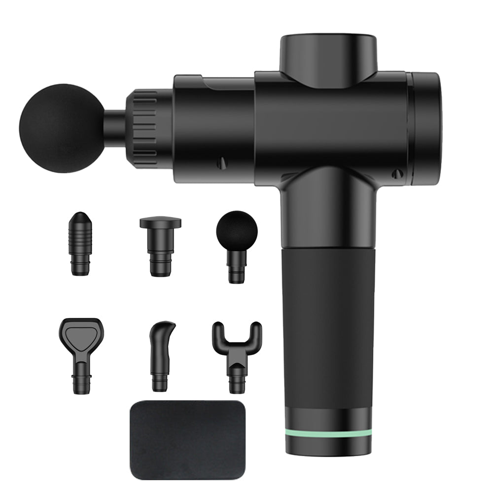 Portable Muscle Massage Gun for Back Neck Muscle Relieve with 6 Massage Heads