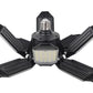 8 Panels LED Foldable Garage Ceiling Light for Workshop Warehouse Lighting