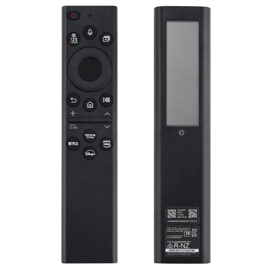 Solar Voice Remote Control for Samsung Smart 4K 8K Ultra HD TVs with Shortcut Buttons