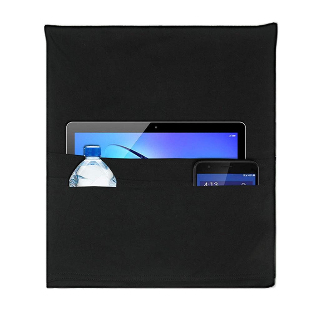 Airplane Tray Cover with Pockets Travel Reusable Foldable Seat Back Organizer