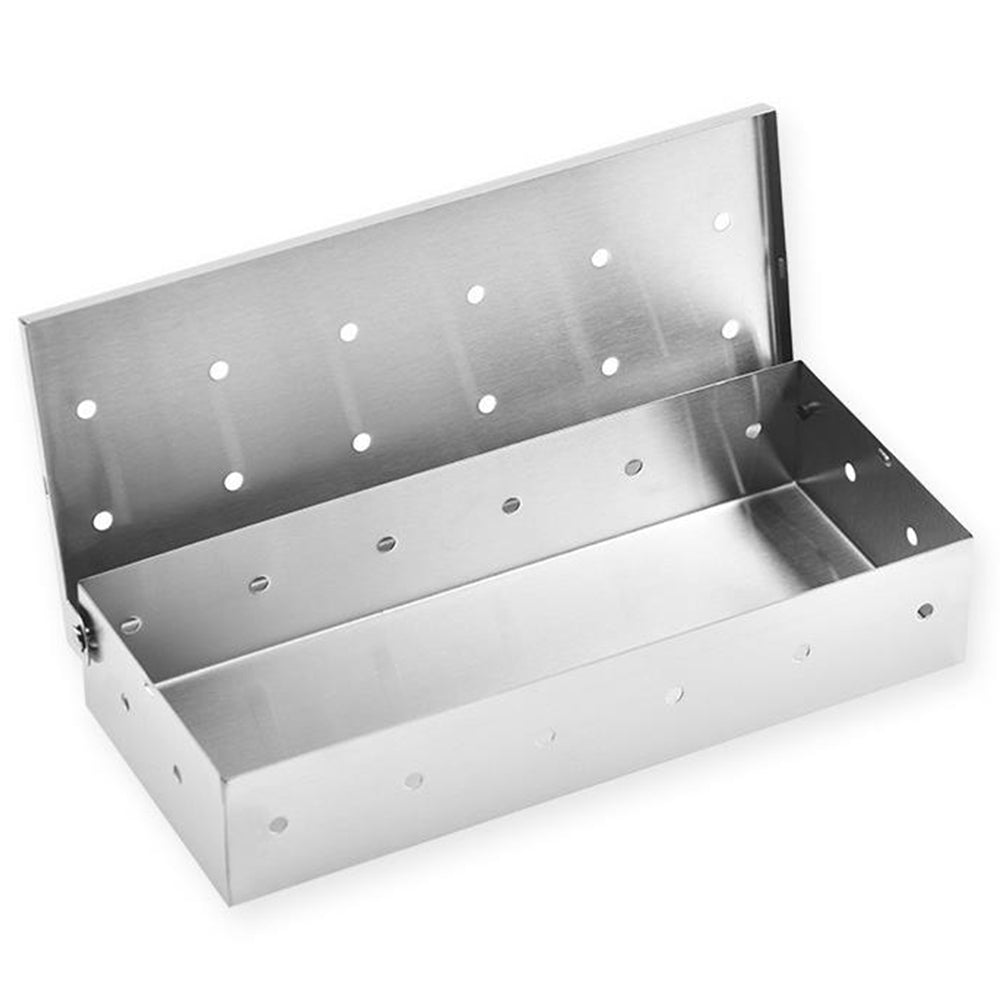 Stainless Steel Smoking Wood Chip Barbecue Tool Box