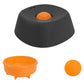 Slow Feeder Dog Bowls With Rolling Ball For Liquid Treat Training Snack Bowl