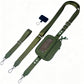 2-in-1 Phone Crossbody Strap Clear Window Card Wallet Pouch Travel Adjustable Shoulder Strap Bag