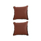 2Pcs 45x45cm Tassel Trim Throw Pillow Cover