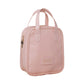 PU Leather Travel Cosmetic Bag with Handle