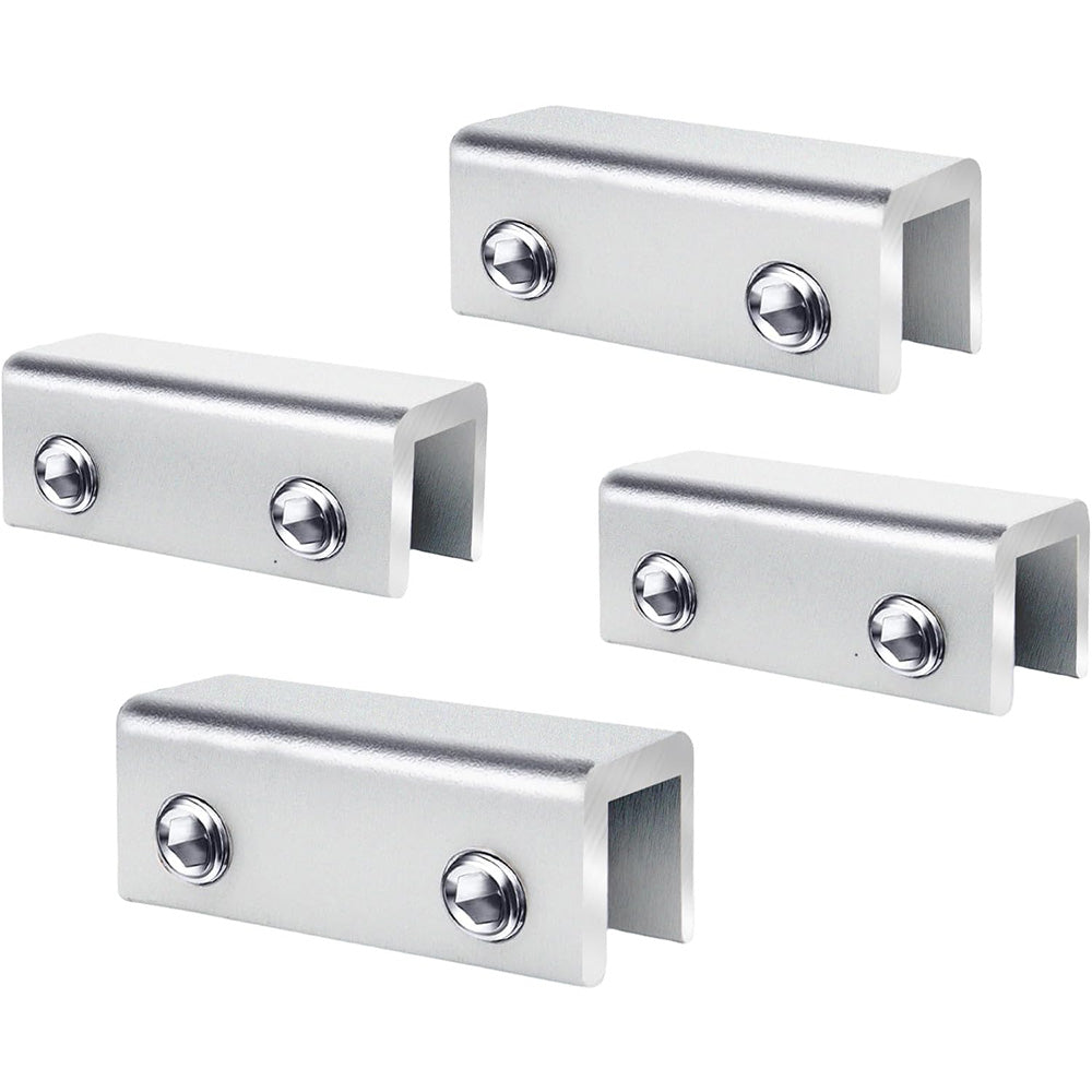 4 Pack Sliding Window Locks with Key for Vertical Horizontal Sliding Windows Doors