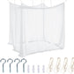 Patio Mosquito Netting 220x200x200cm Garden Outdoor Mesh Mosquito Net Tent
