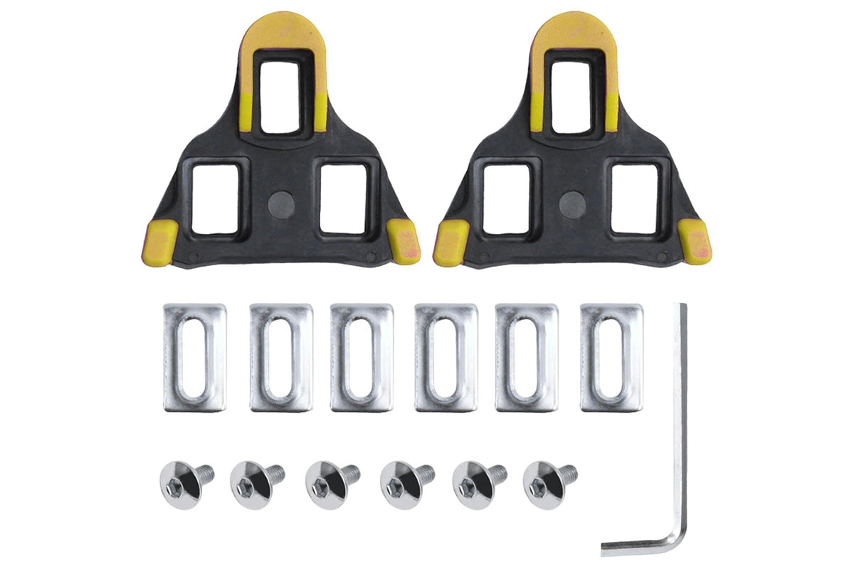 Road Bike Cleat Set SPD Compatible Cycling Pedal Clips for Road Shoes