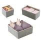 12PCS Drawer Organizers Foldable Closet Organization and Storage Dividers Bins
