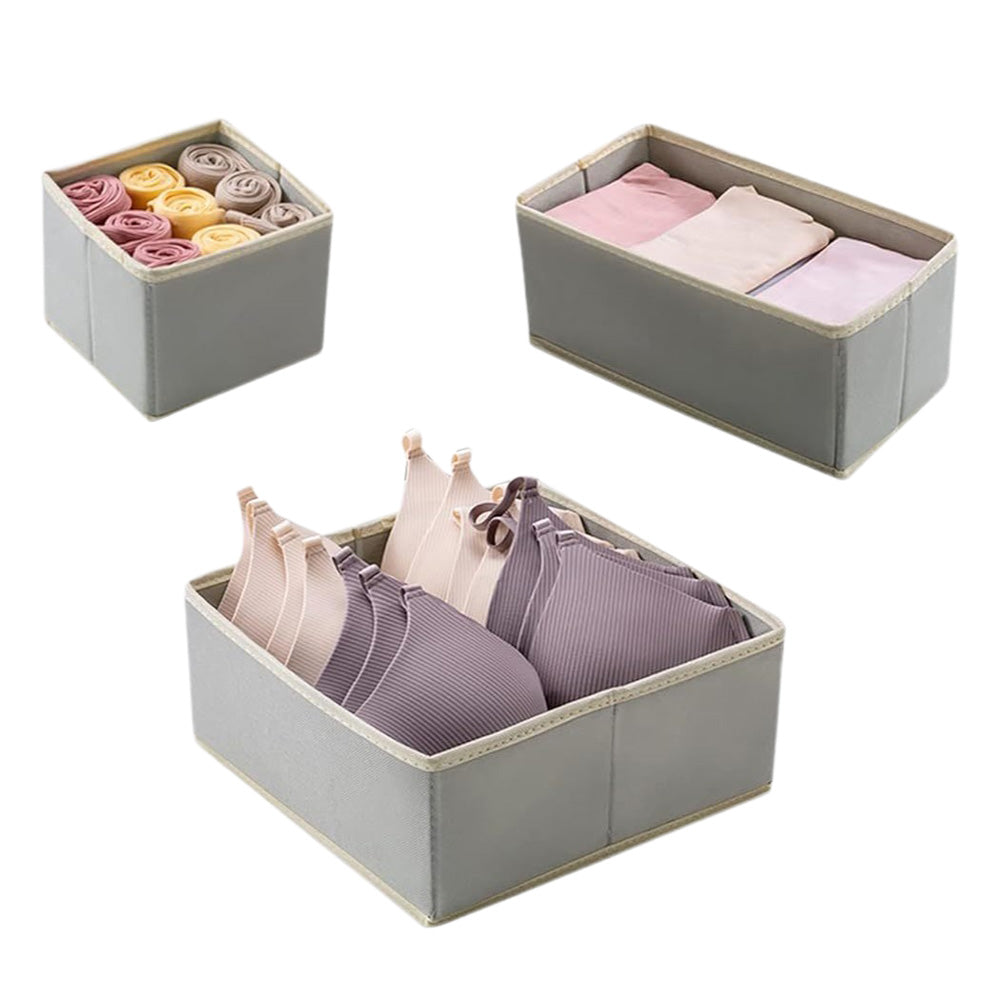 12PCS Drawer Organizers Foldable Closet Organization and Storage Dividers Bins