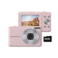 44MP Compact Portable Digital Camera 16X Zoom with 32GB Card for Kids
