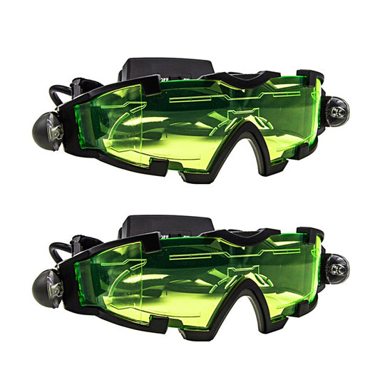 2Pcs Adjustable LED Night Vision Goggle Kids Camping Gear