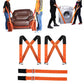 Furniture Moving Strap Set with 5cm Wide Belts and 270kg Load Capacity