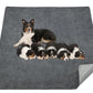 Coral Fleece Washable Dog Mat Non Slip Reusable Pee Pad for Pets