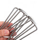 50Pcs 15cm Galvanized U Shaped Stakes for Weed Barrier and Landscape Fabric