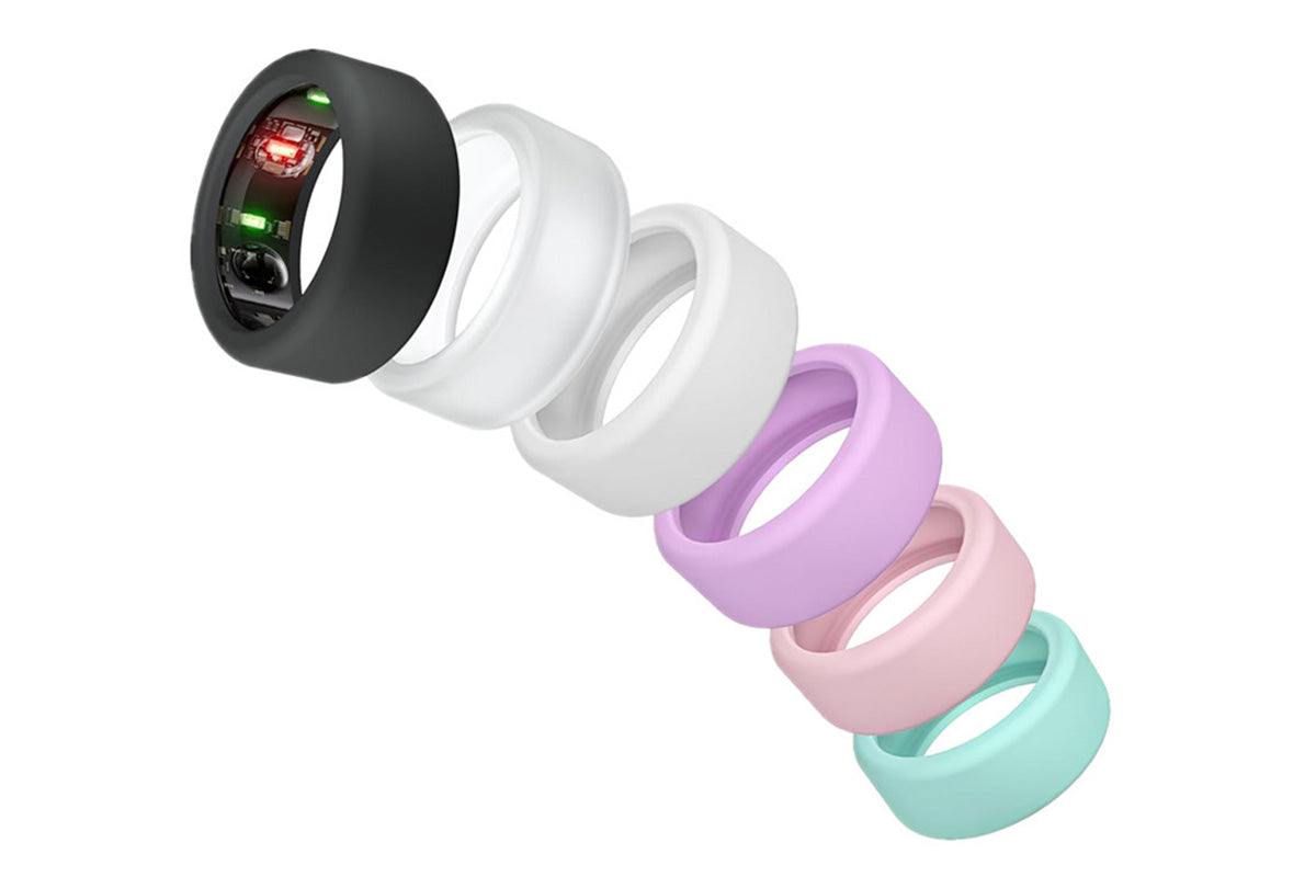6 Pack Silicone Ring Protector Cover Compatible for Oura Ring Gen3