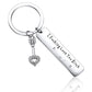 Best Friend Keychain Stainless Steel Key Chain