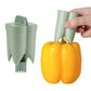 2 in 1 Pepper Corer Remover Fruit Cucumber Corer Separator Tool Tomato Seed Remover