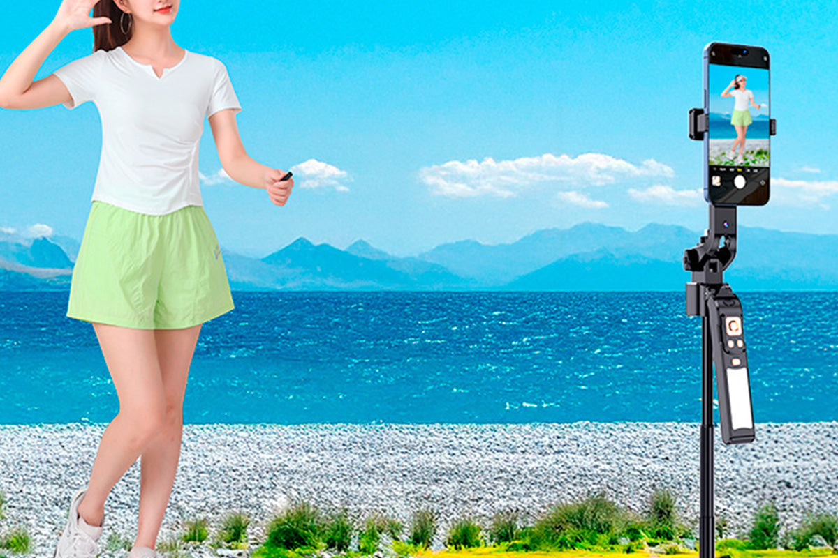 Mini Vlog Selfie Monitor Screen Bluetooth Remote Selfie Monitor for Travel TikTok
