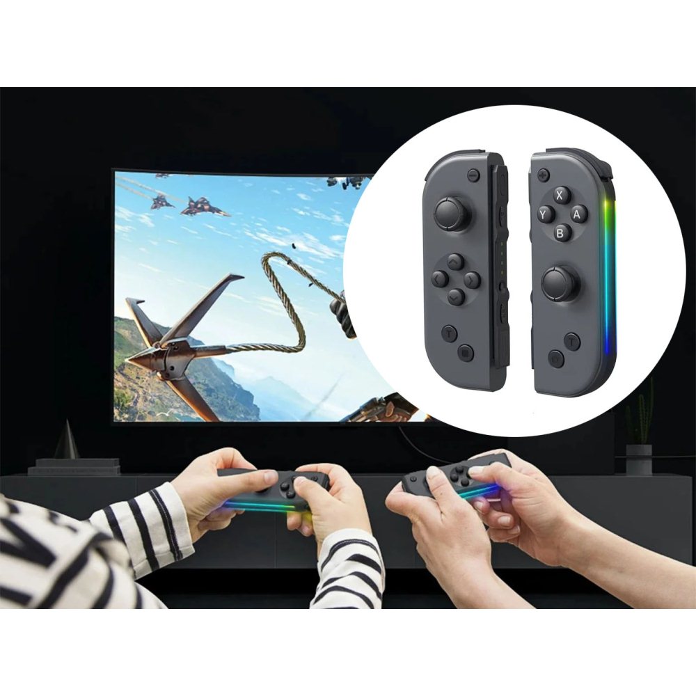 Split Wireless Gamepad Replacement Controllers for Nintendo Switch