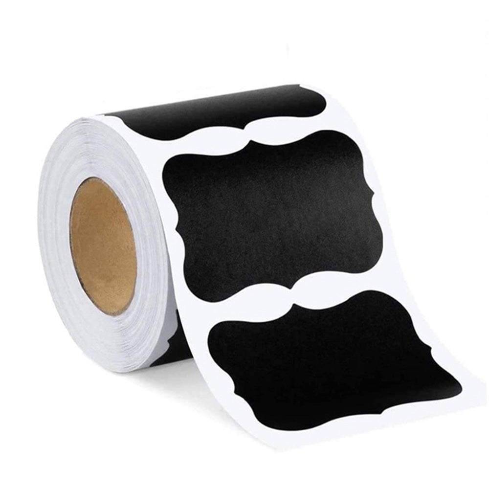 300 Water-Resistant Chalkboard Label Stickers for Kitchen and Jars