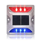 2 Pack Solar Deck Lights for Outdoor Roadway Driveway and Path Marking