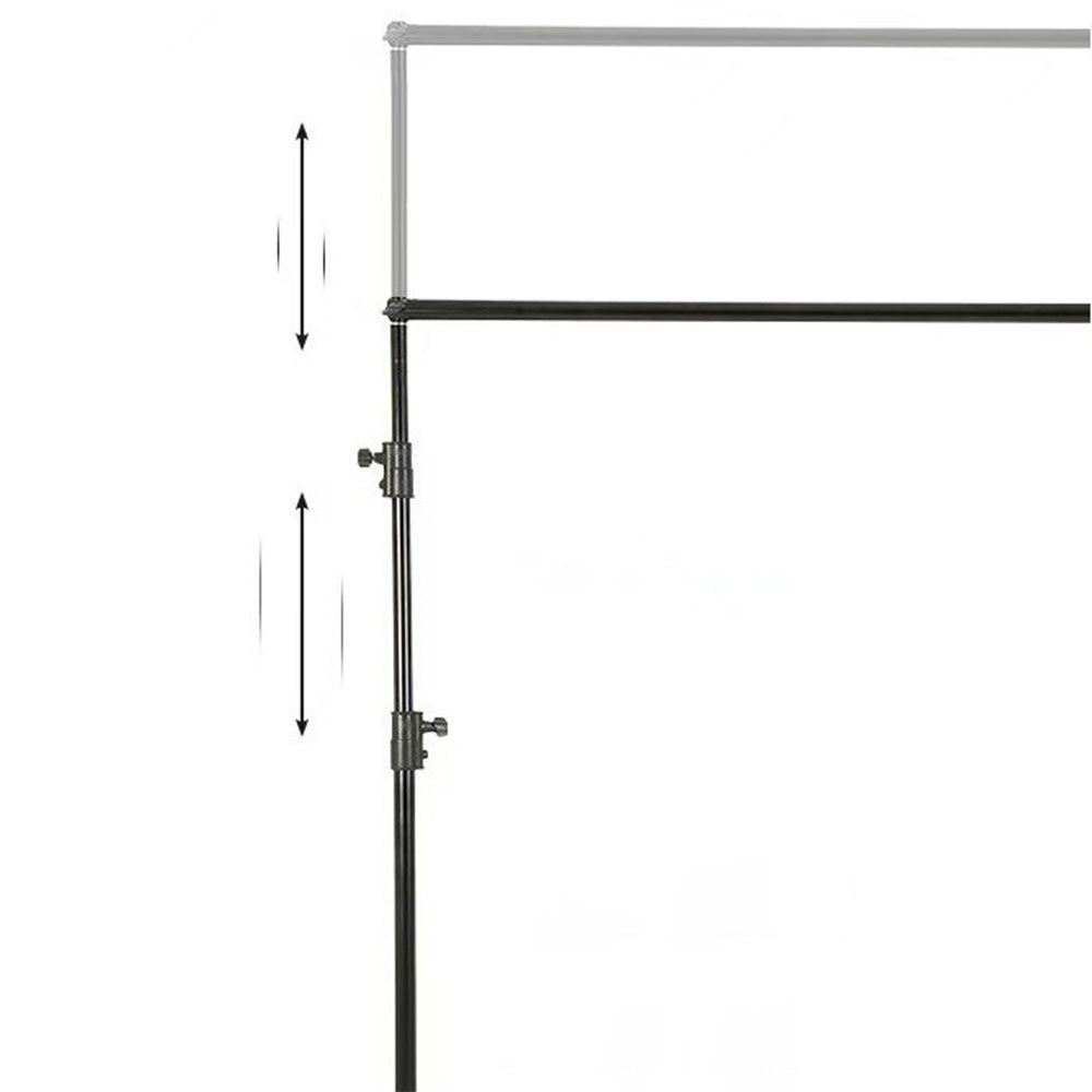 Portable Outdoor Projection Screen Double Stand Movie Screen with Carry Bag for Camping