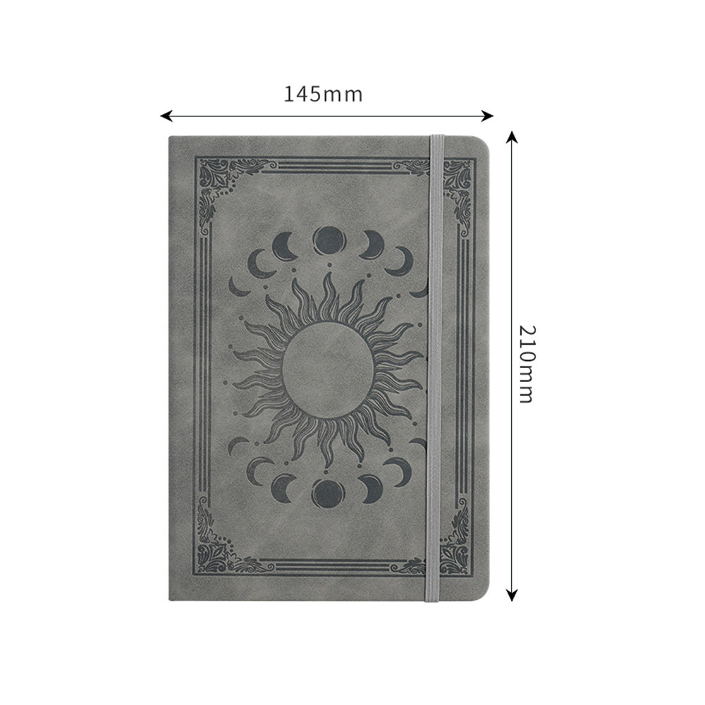 A5 Vintage PU Cover Notebook Notepad and Travel Journal