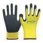 3 Pairs Gardening Gloves Rubber Coated Work Gloves for Boys Girls