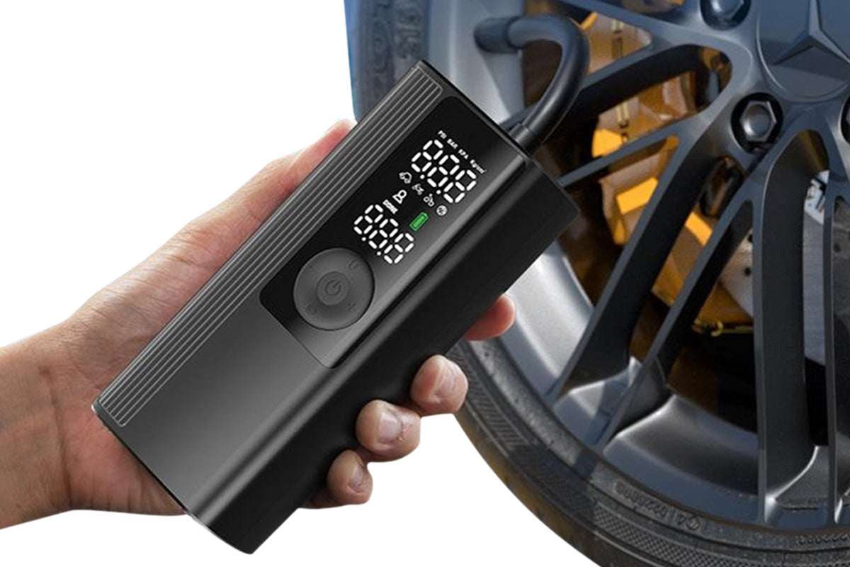 Portable Tire Inflator Cordless Air Pump for Car Motorcycle Bicycle