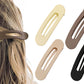 4 PCS Flat Claw Clips for Women Girls Large Lay Flat Hair Clips Strong Hold Non-Slip for Thick Thin Hair