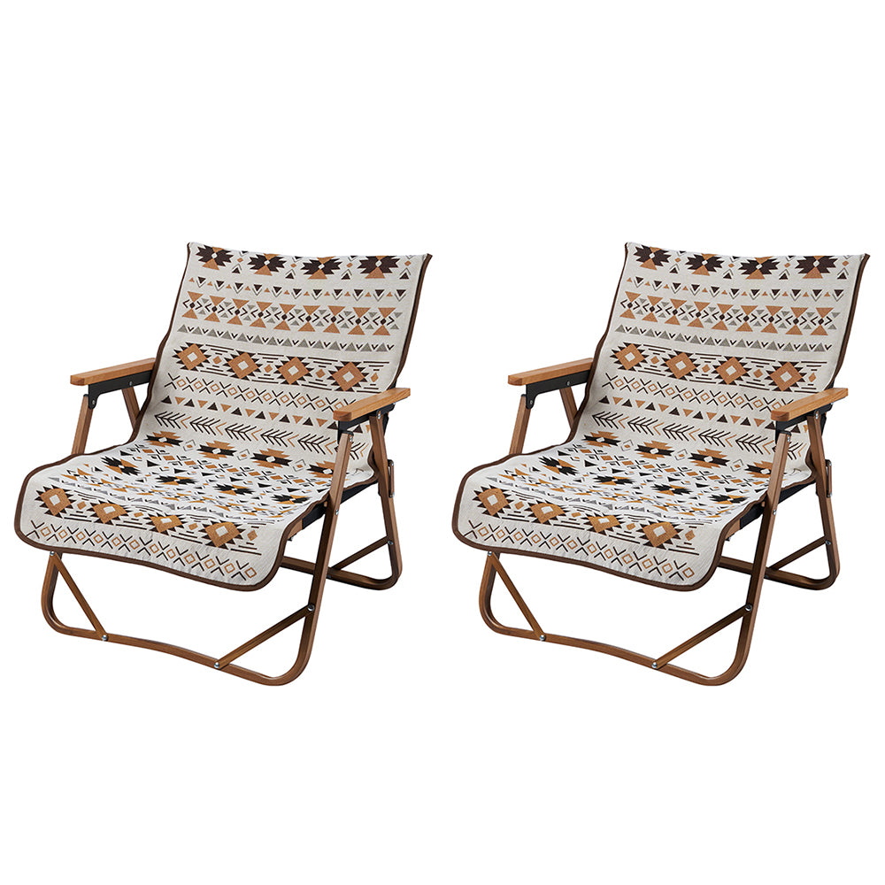 2Pcs 50x90cm Outdoor Camping Seat Chair Cover