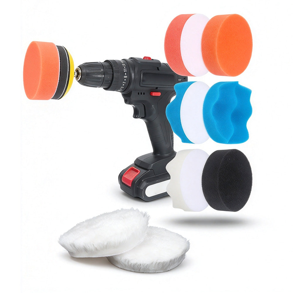 133 Piece 75mm Sanding Disc and Polishing Kit for Drills Rotary Tools