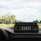 Solar Wireless Smart Tire Pressure Monitor with External Sensors