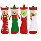4-Pairs Funny Holding Hands Christmas Socks