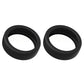 2Pcs Ring Covers Compatible with Oura Ring 5-Black