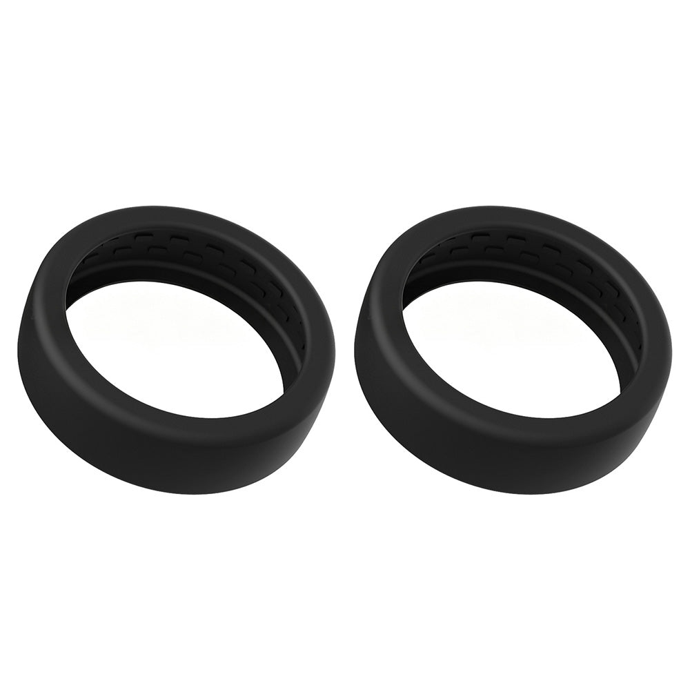 2Pcs Ring Covers Compatible with Oura Ring 5-Black