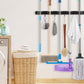 2Pcs Mop Broom Hanging Holder Over The Door