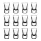 12 PCS Heavy Base Shot Glasses 30ml Thickened Glass Tumbler for Whiskey Vodka Tasting