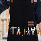 Waterproof Kitchen Apron Oil Resistant Chef Apron with Adjustable Neck