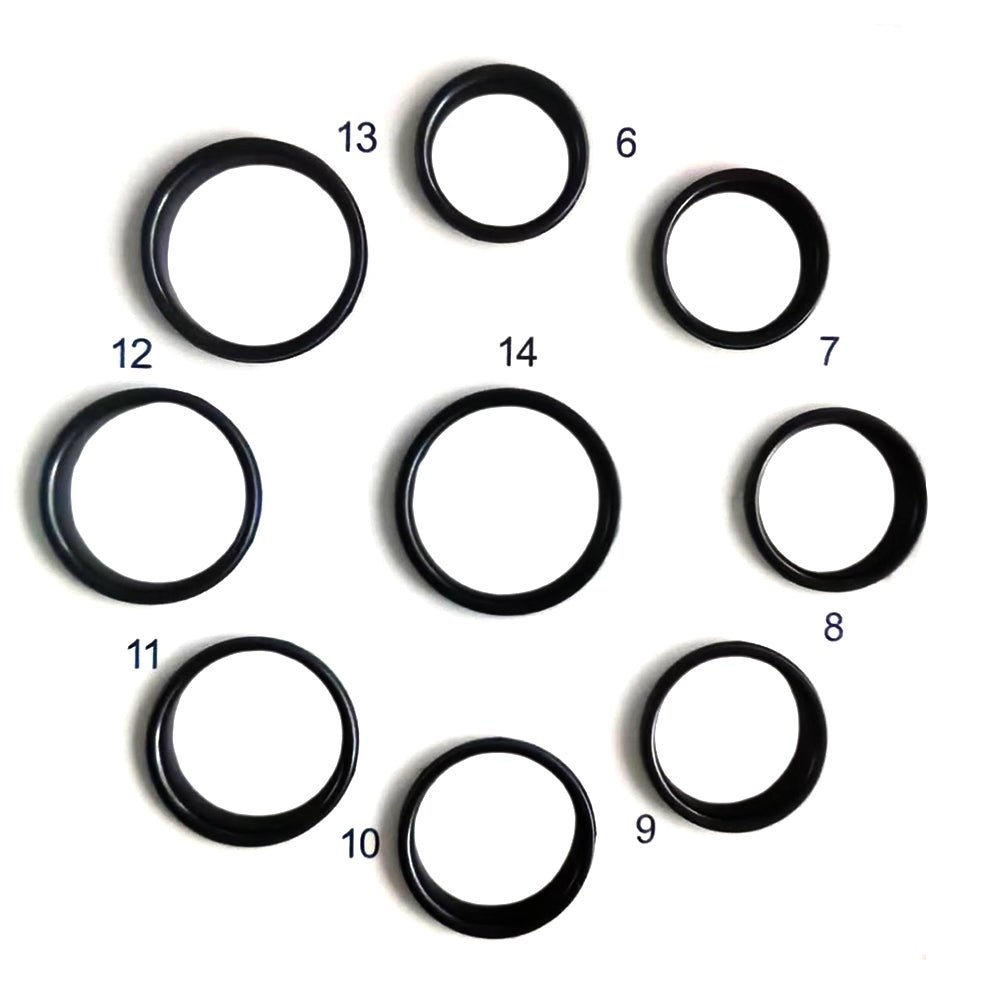Smart Ring Sizing Kit Reusable Sizes 6 to 14 for Men and Women