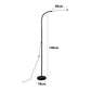 LED Floor Lamp Touch Control Reading Light with 3 Color Modes