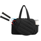 Womens Tennis Gym Bag Sports Tote Fits Two Rackets with Shoe Compartment