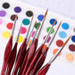 11 PCS Artist Paint Brush Set Detail Painting Brush for Watercolor Acrylic Oil
