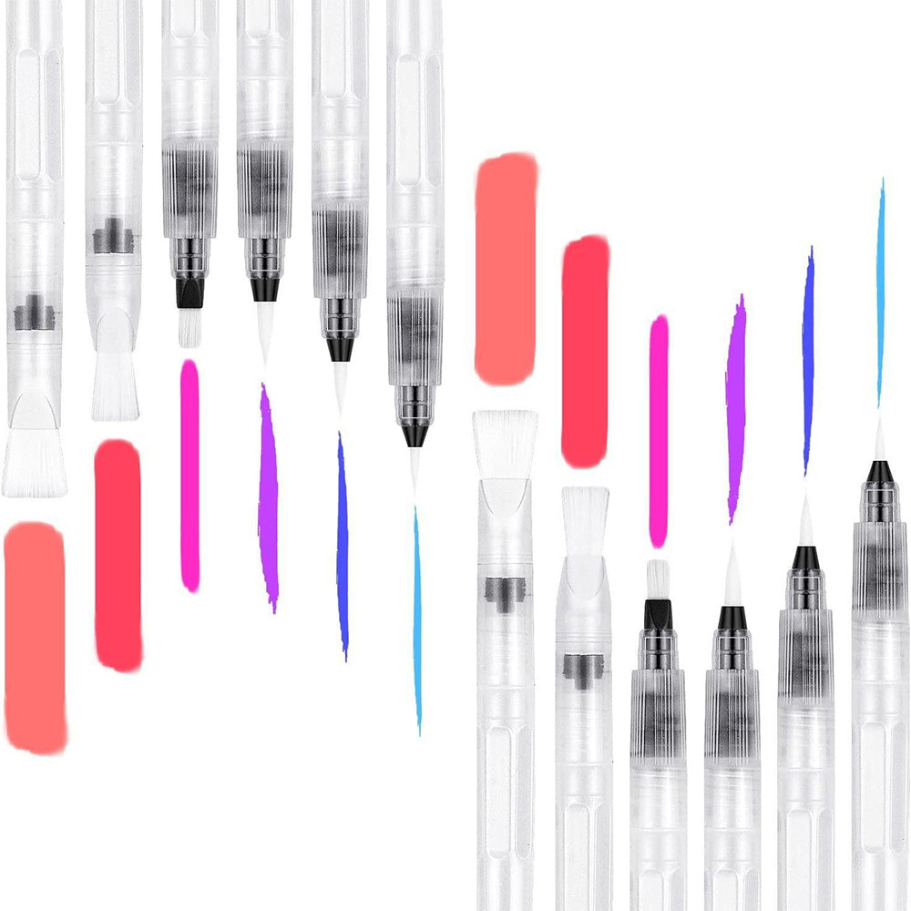 12Pcs Water Color Brush Pen Set Watercolor Paint Pens for Painting Markers