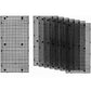 8 Piece Plastic Aquarium Grid Divider Set for Fish Tanks and Breeding