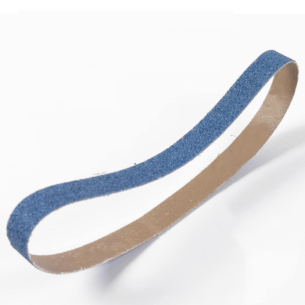 20Pcs Zirconia Sanding Belts for Metal Grinding and Polishing